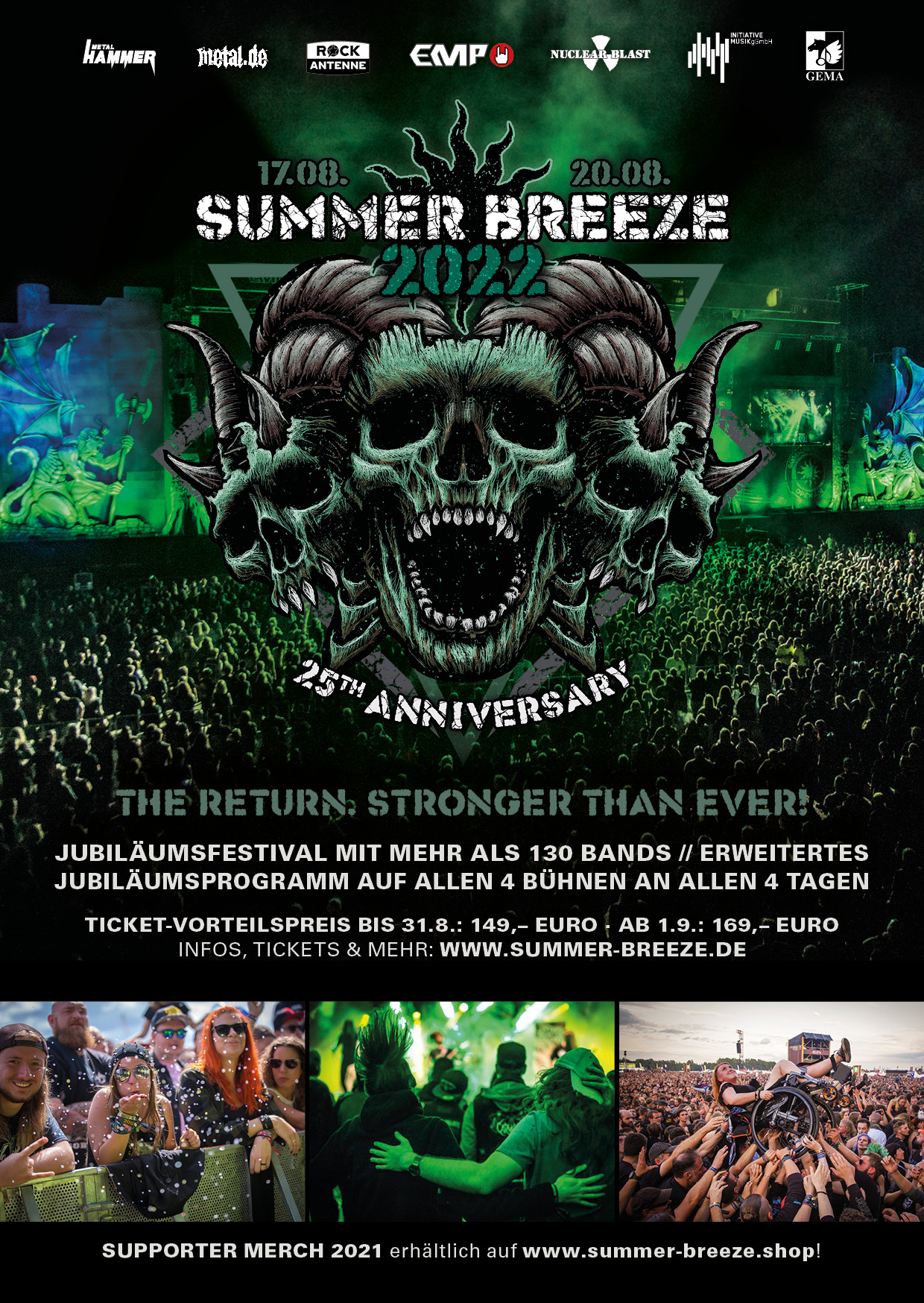 SUMMER BREEZE OPEN AIR Lineup final AmbossMag.de