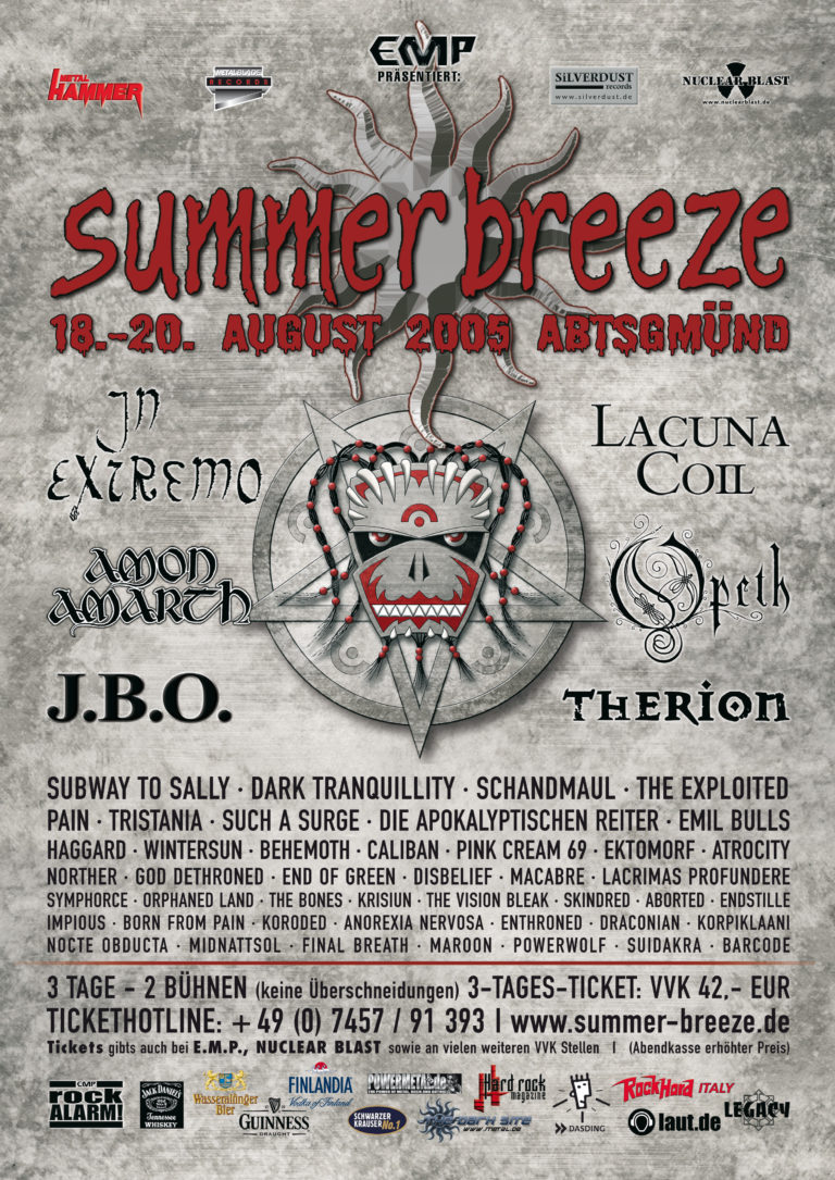 Summer Breeze Open Air Metal Festival Bavaria, Germany