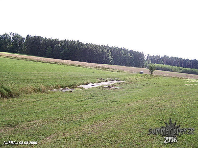 Aufbau 07.08. – 13.08.2006 (Summer Breeze 2006)