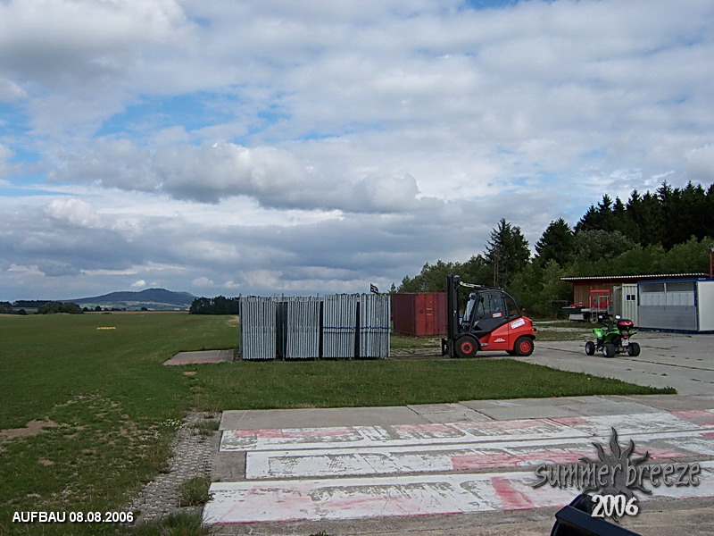Aufbau 07.08. – 13.08.2006 (Summer Breeze 2006)