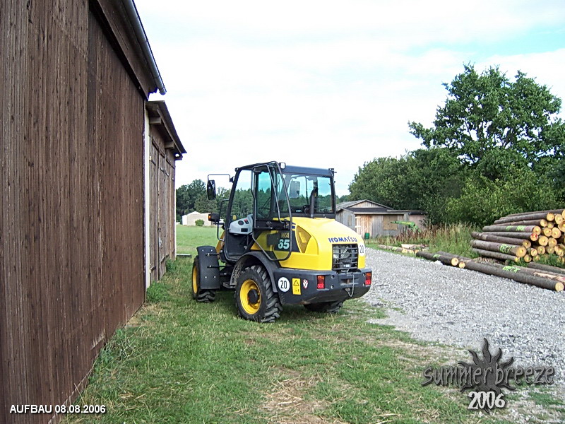 Aufbau 07.08. – 13.08.2006 (Summer Breeze 2006)
