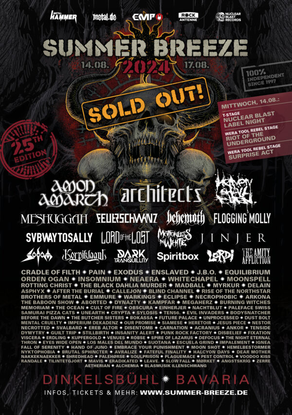 Summer Breeze Open Air 2024 Poster