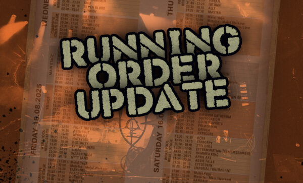 RUNNING ORDER 2025