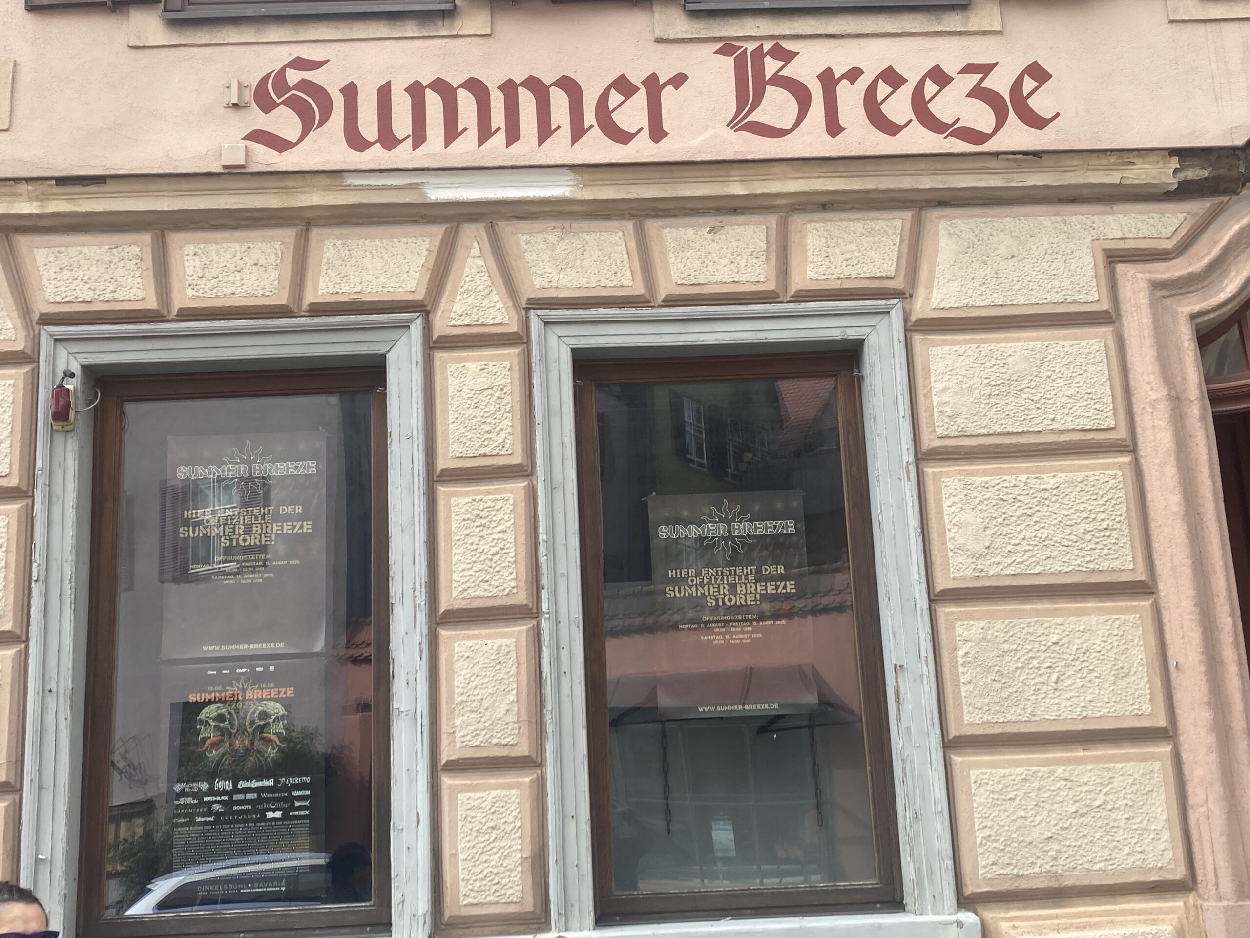 Bild des Pop-up-Stores in Dinkelsbühl