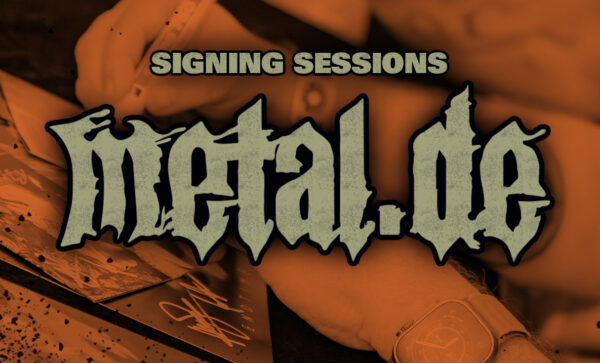 Signing Sessions am Stand von @metal.de