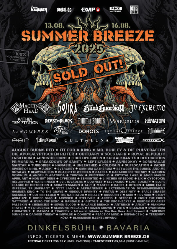 Flayer Summer Breeze 2025 - Sold Out
