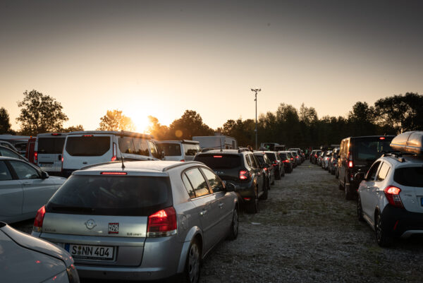 Impression der Besuchenden beim Summer Breeze 2025 bei der Anreise