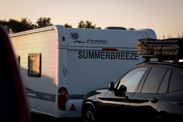 Impression der Besuchenden beim Summer Breeze 2025 bei der Anreise
