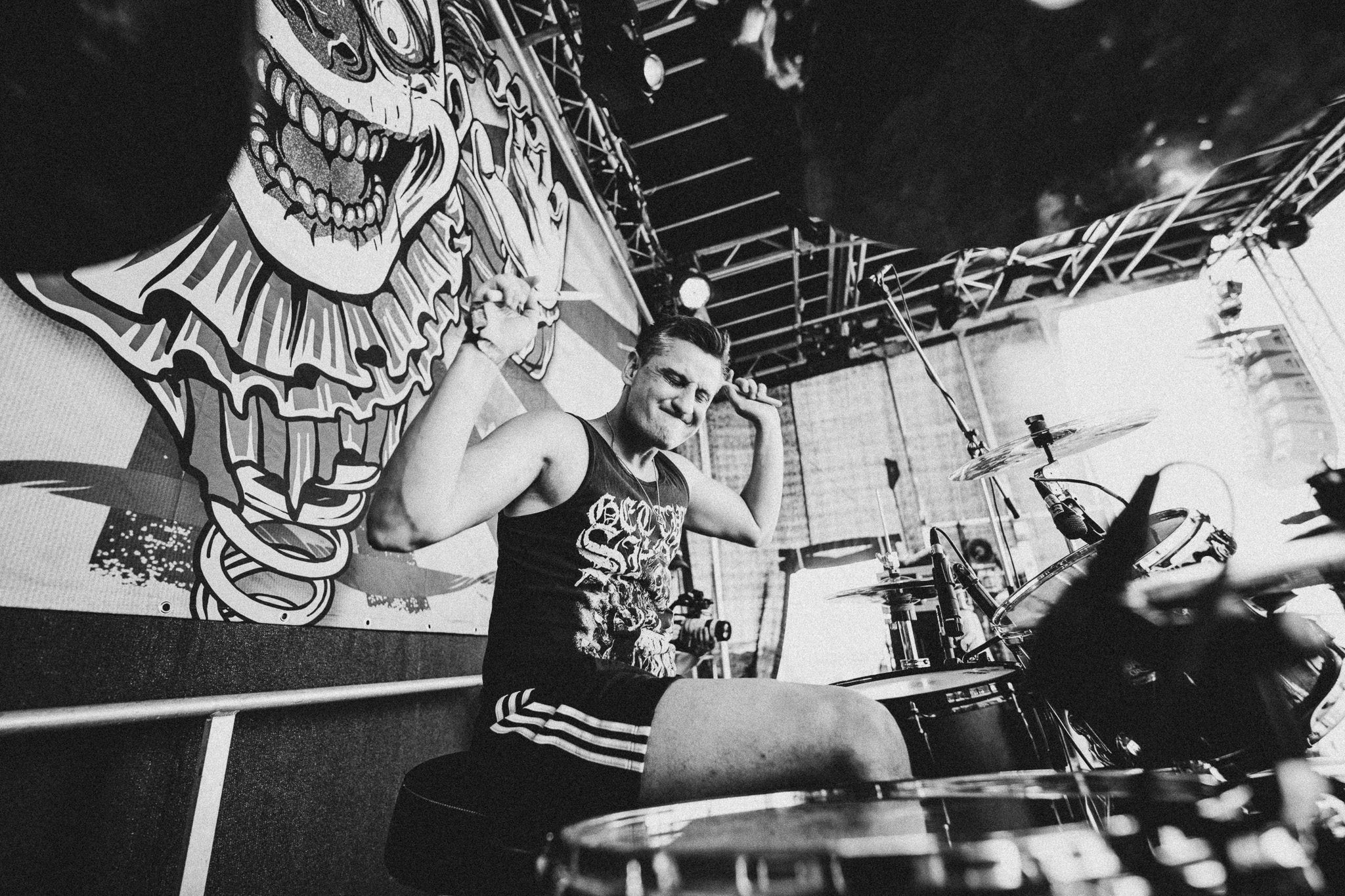 Bild vom Liveauftritt der Band Defiance HC beim Summer Breeze 2025