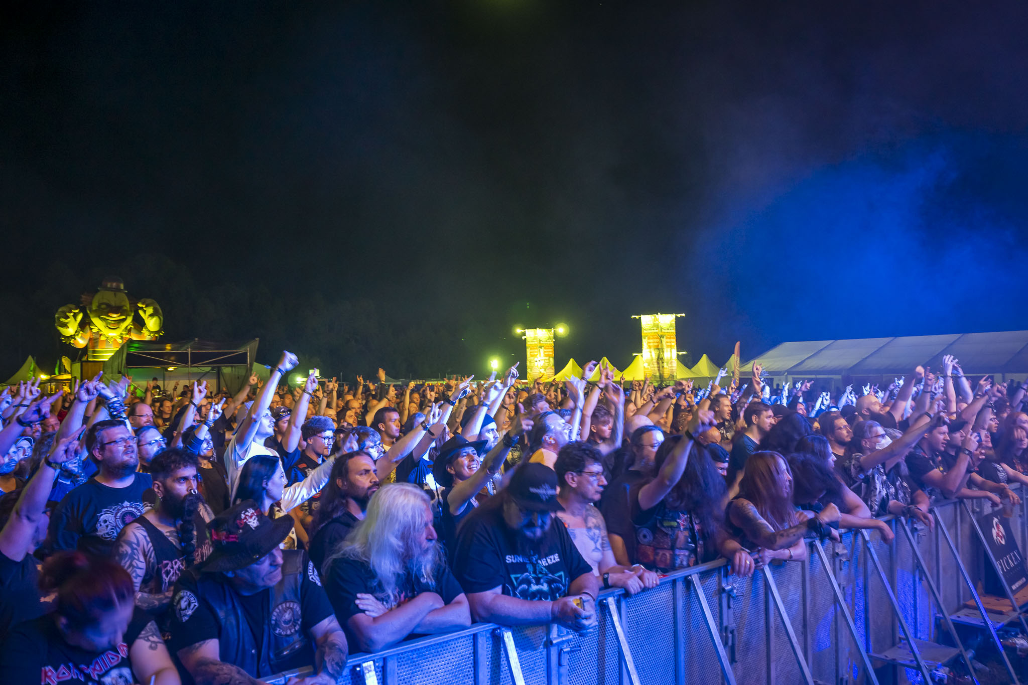 Bild vom Liveauftritt der Band Baest beim Summer Breeze 2025