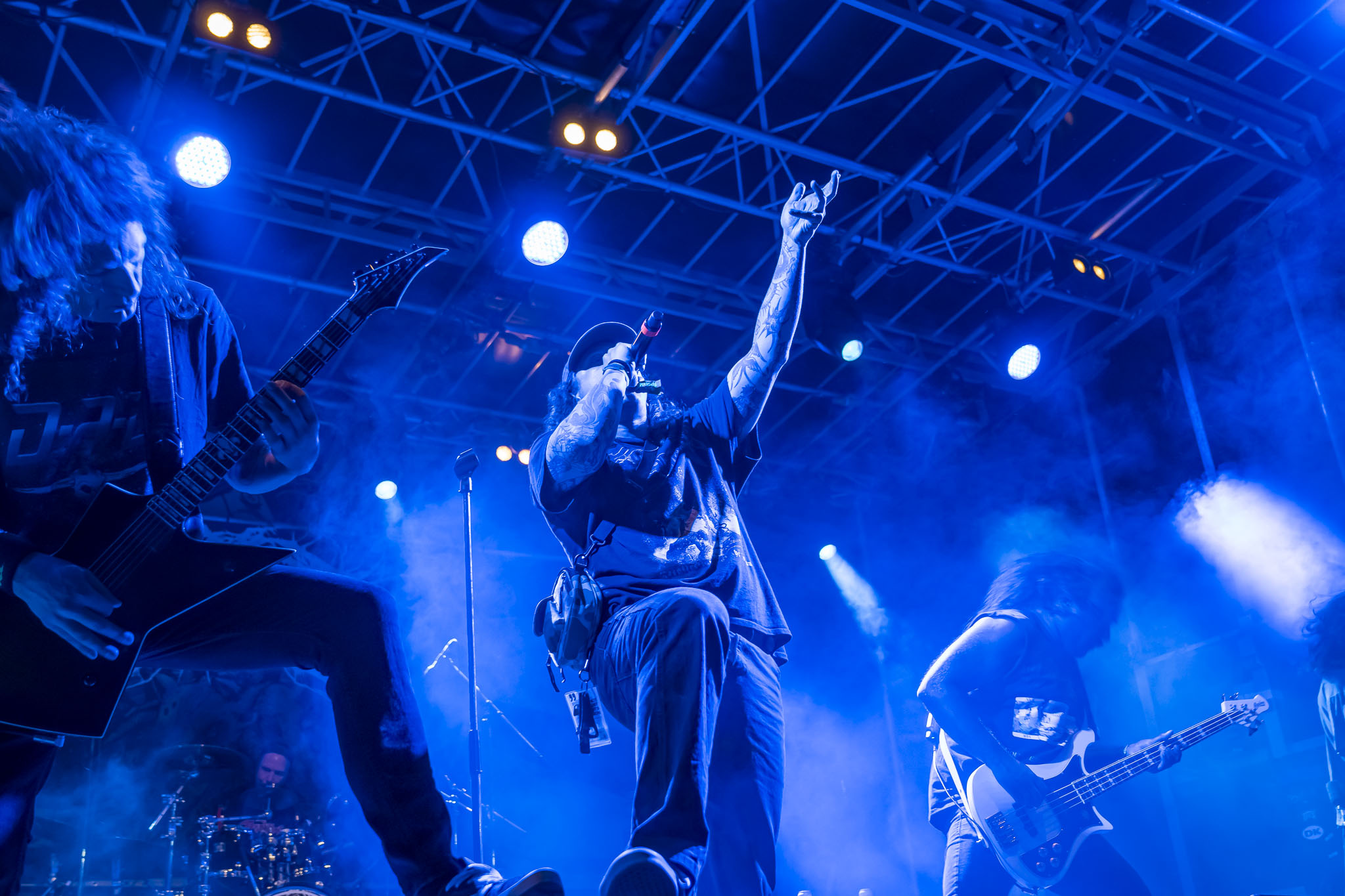 Bild vom Liveauftritt der Band Baest beim Summer Breeze 2025