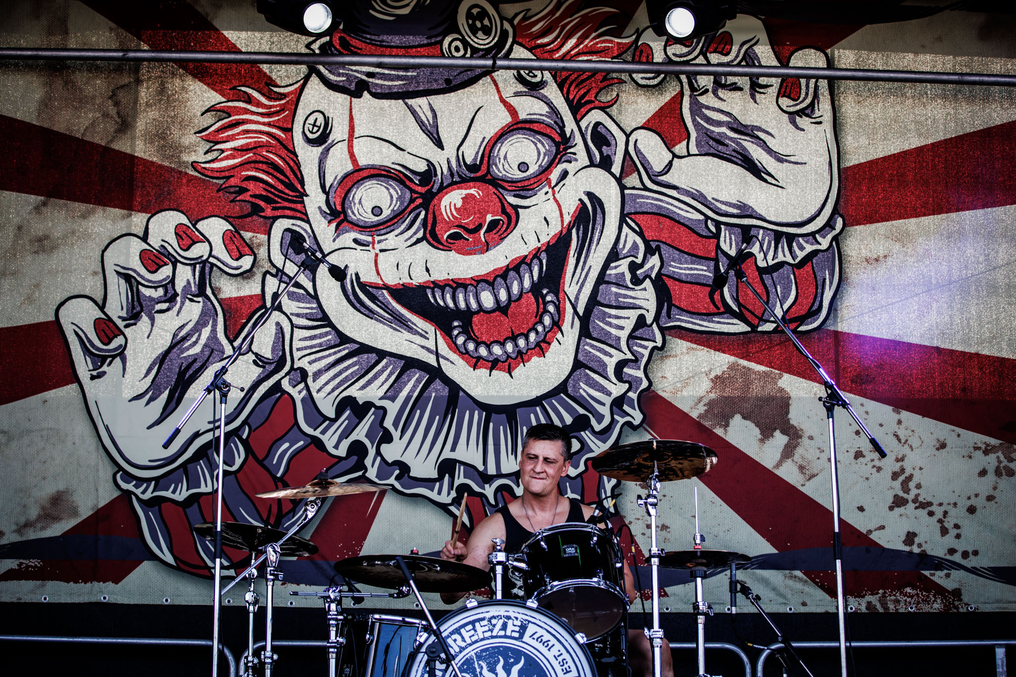 Bild vom Liveauftritt der Band Defiance HC beim Summer Breeze 2025