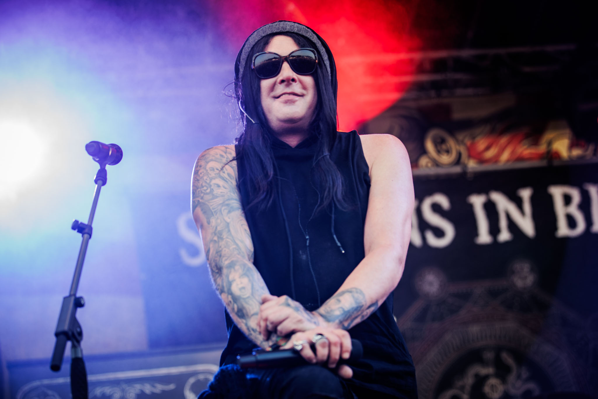 Bild vom Liveauftritt der Band Seasons in Black beim Summer Breeze 2025