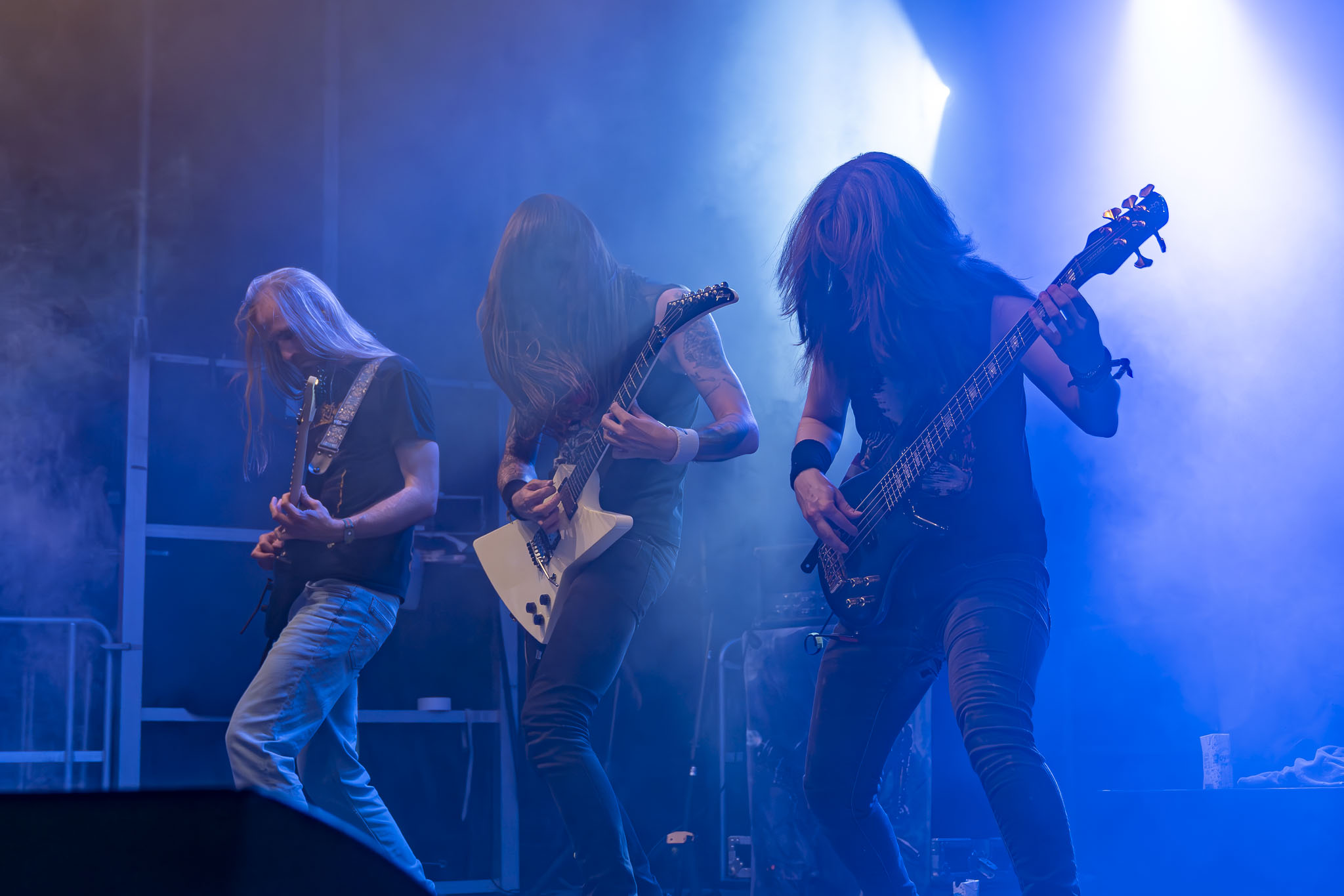 ild vom Liveauftritt der Band Space Chaser beim Summer Breeze 2025