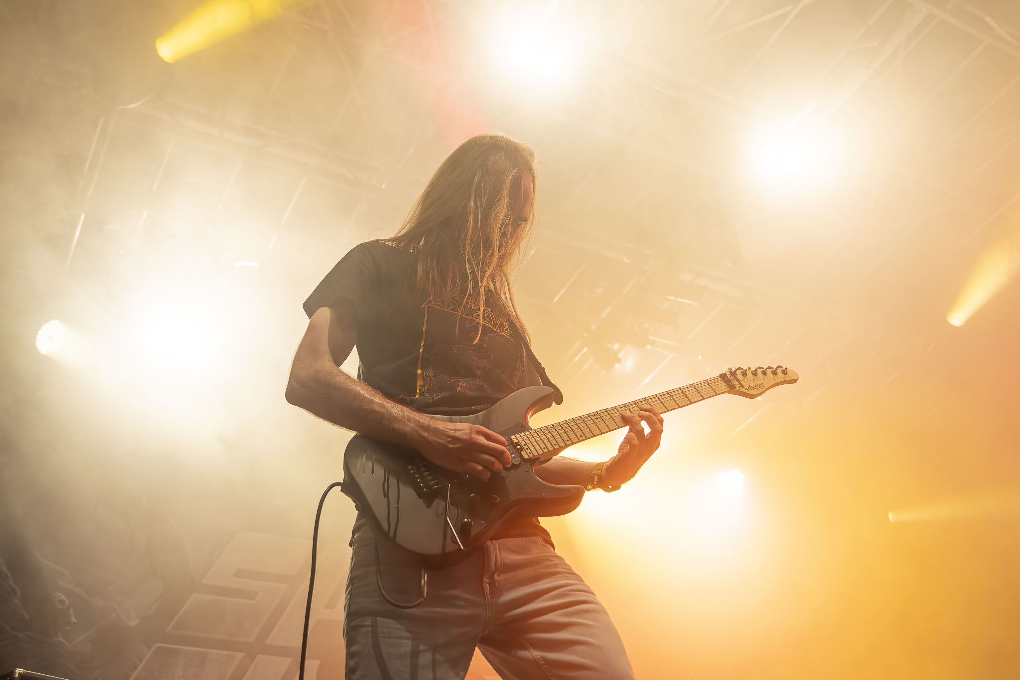 ild vom Liveauftritt der Band Space Chaser beim Summer Breeze 2025