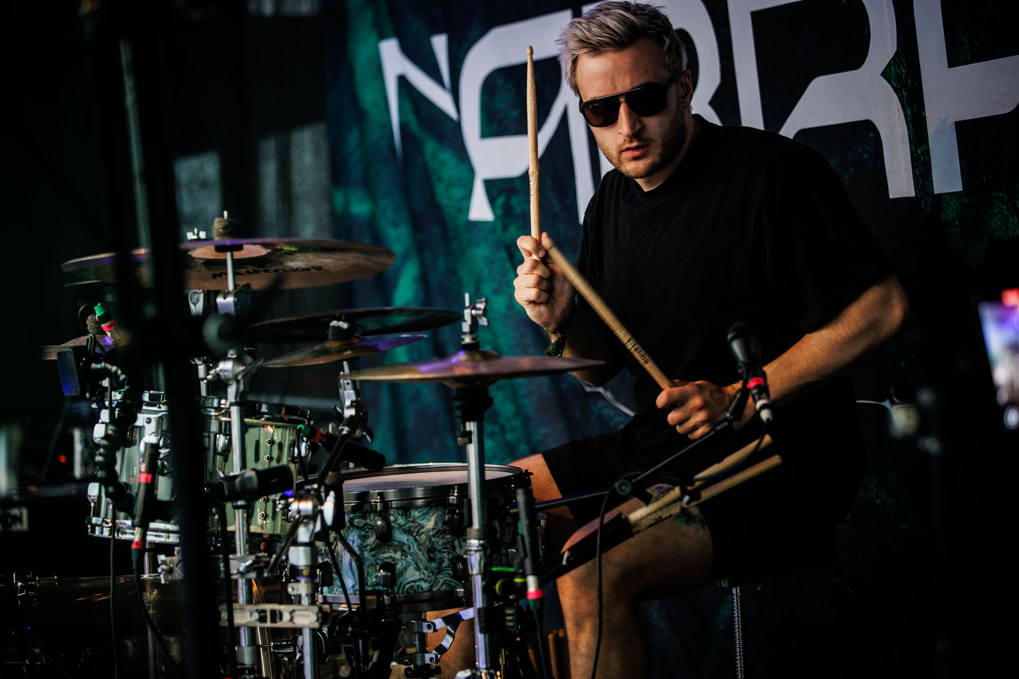 Bild vom Liveauftritt der Band The Narrator beim Summer Breeze 2025