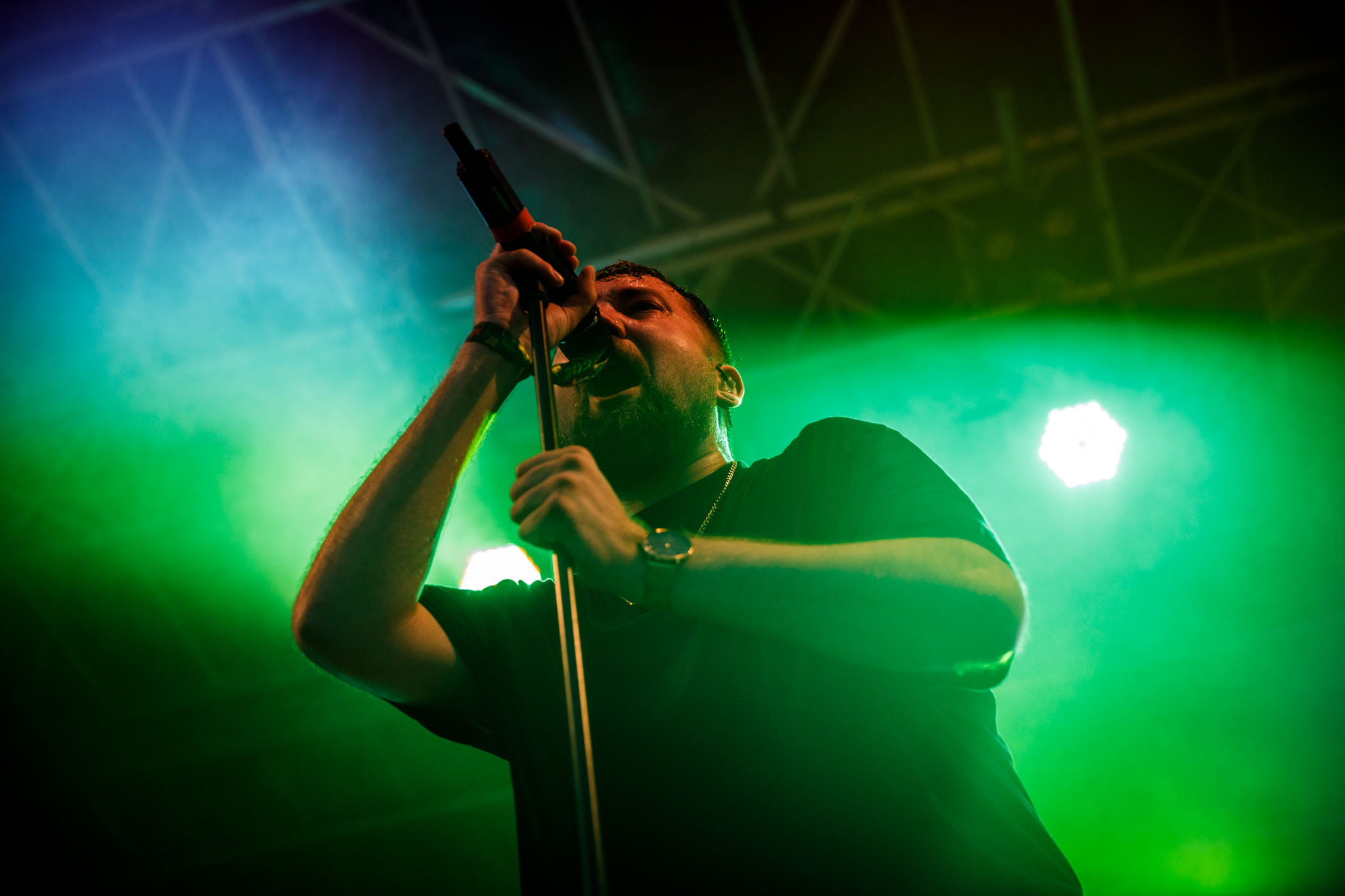 Bild vom Liveauftritt der Band The Narrator beim Summer Breeze 2025