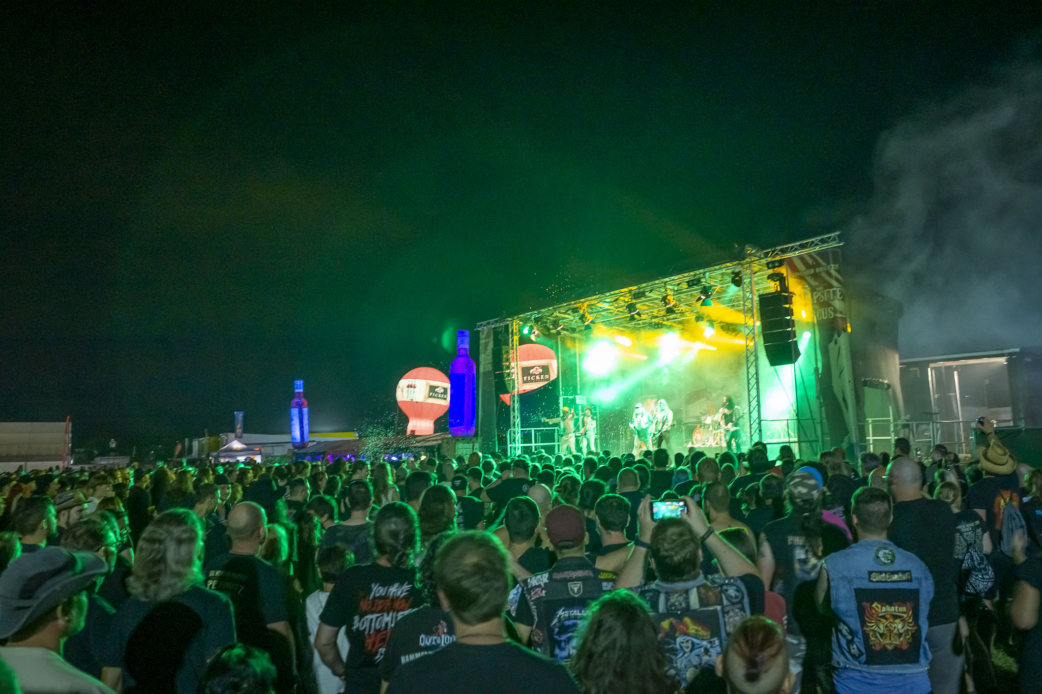 Bild vom Liveauftritt der Band Tragedy beim Summer Breeze 2025