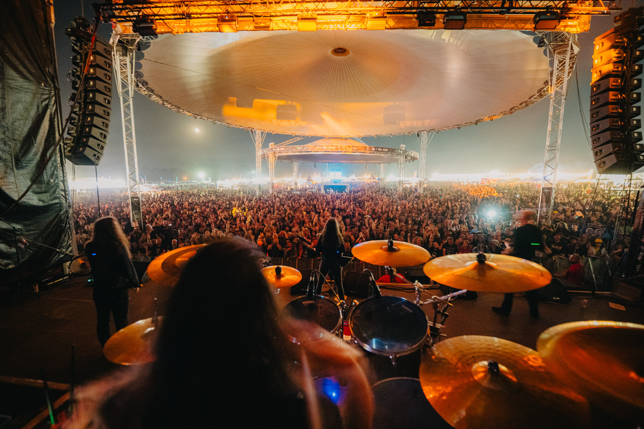 Bild vom Liveauftritt der Band Aephanemer beim Summer Breeze 2025