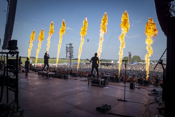 Bild vom Liveauftritt der Band August Burns Red beim Summer Breeze 2025