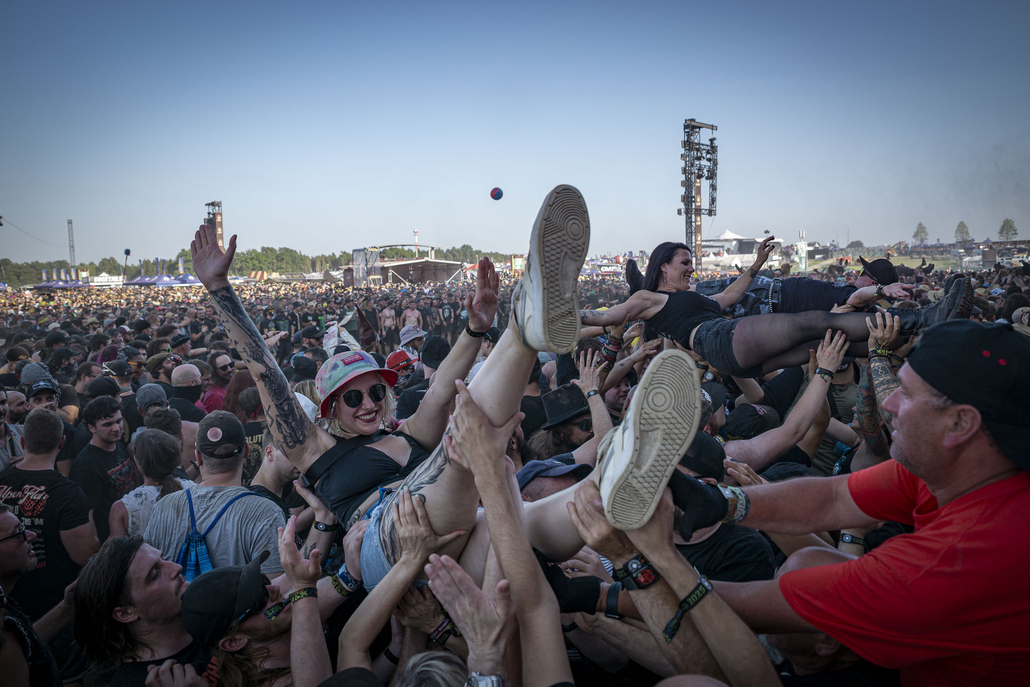 Bild vom Liveauftritt der Band August Burns Red beim Summer Breeze 2025