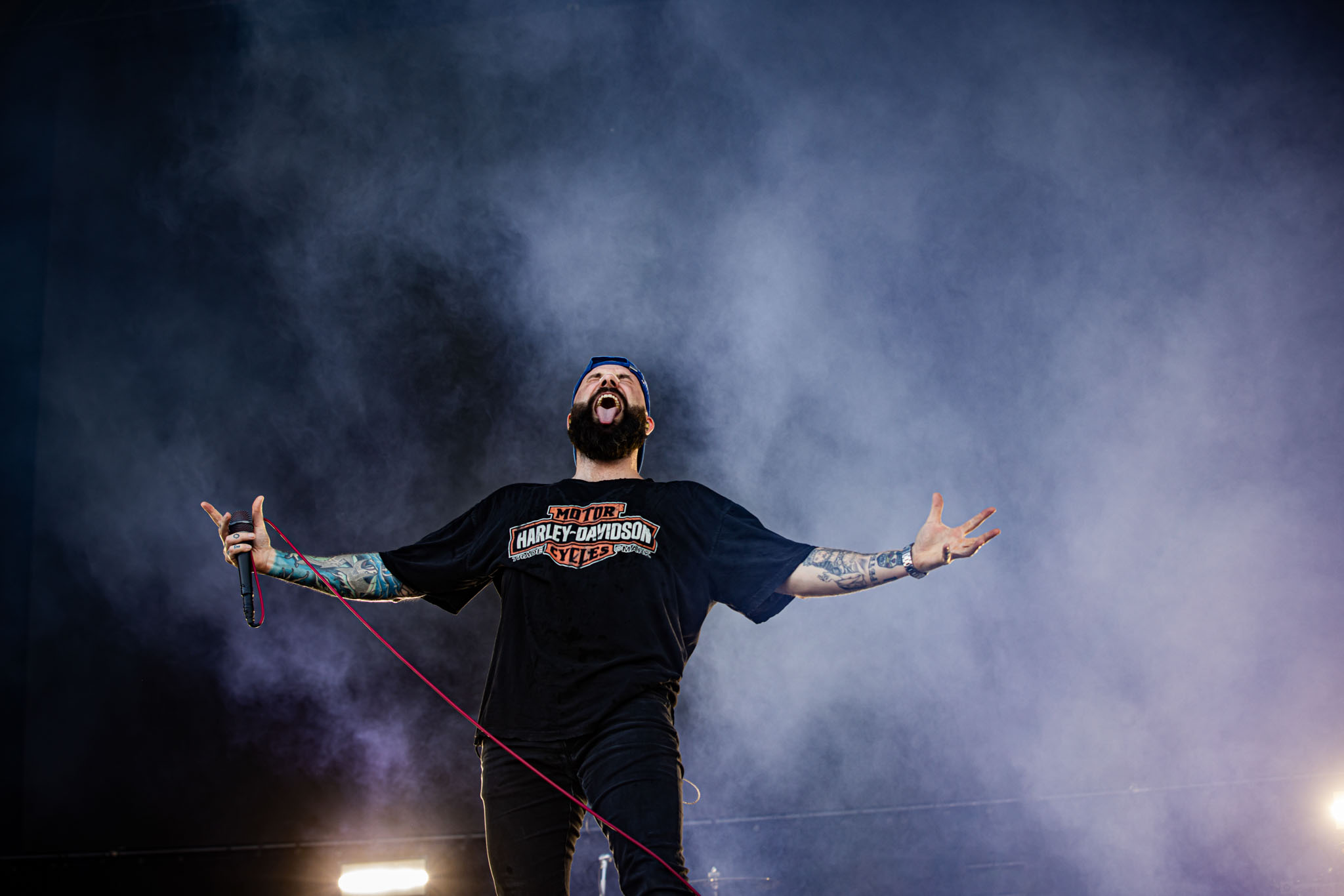 Bild vom Liveauftritt der Band August Burns Red beim Summer Breeze 2025