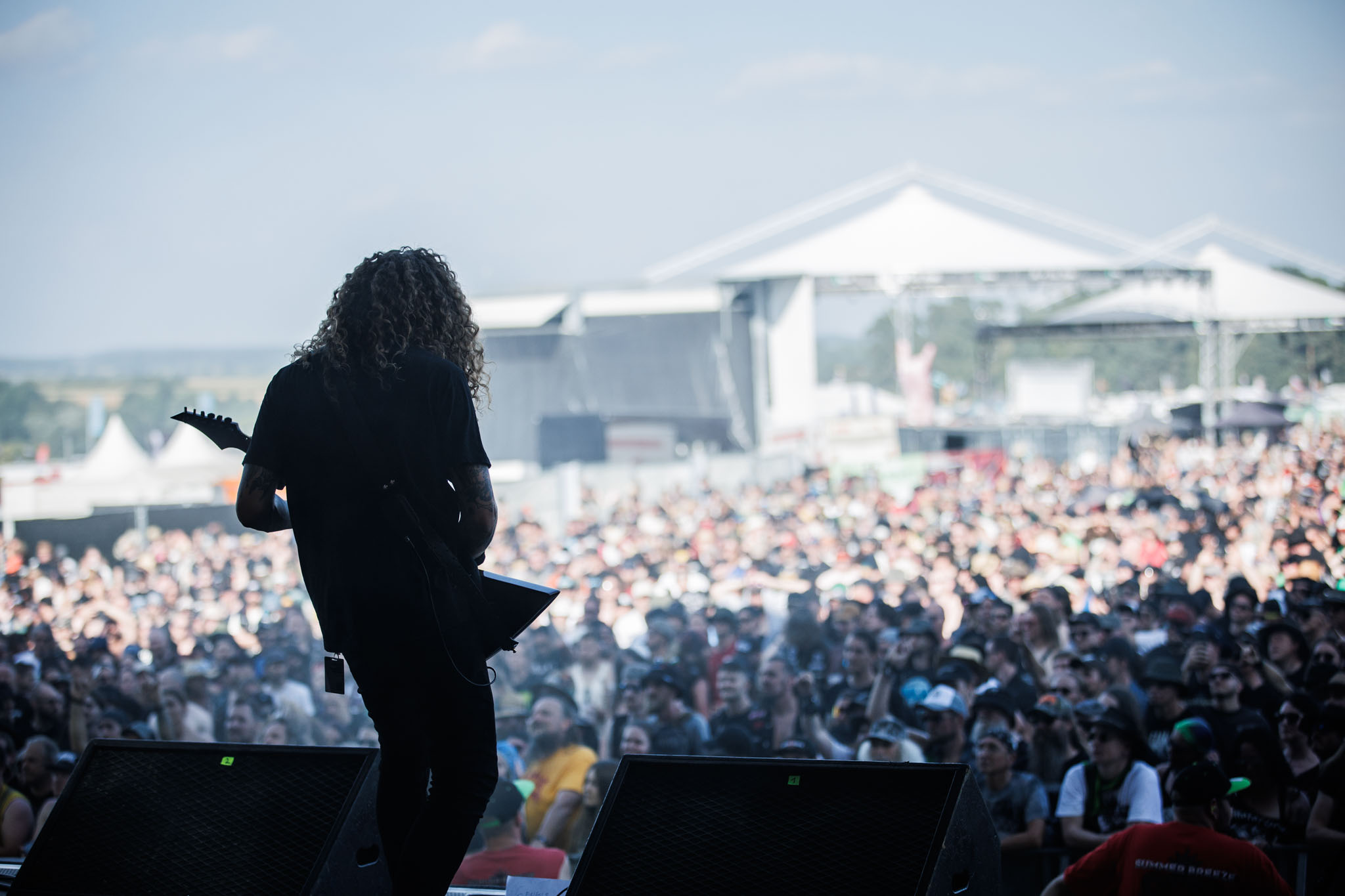 Bild vom Liveauftritt der Band Baest beim Summer Breeze 2025