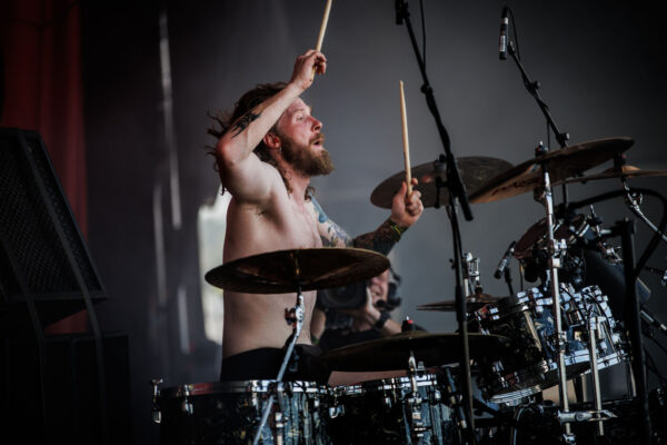 Bild vom Liveauftritt der Band Baest beim Summer Breeze 2025