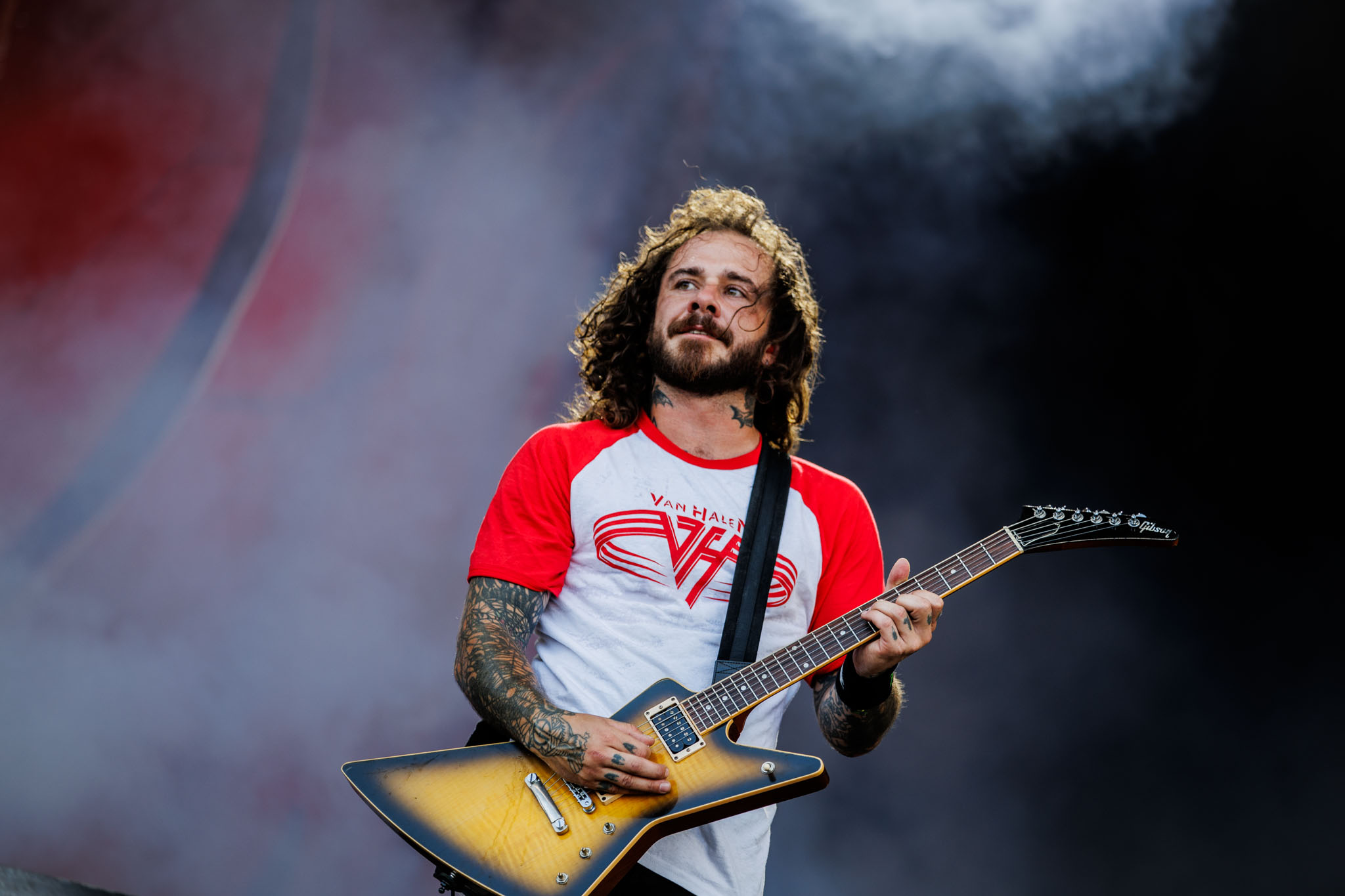 Bild vom Liveauftritt der Band Baest beim Summer Breeze 2025