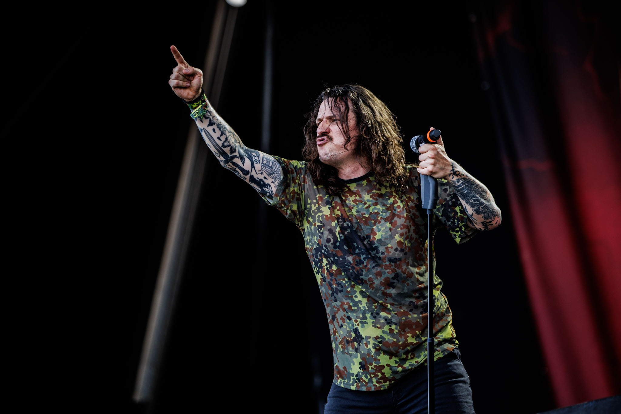 Bild vom Liveauftritt der Band Baest beim Summer Breeze 2025