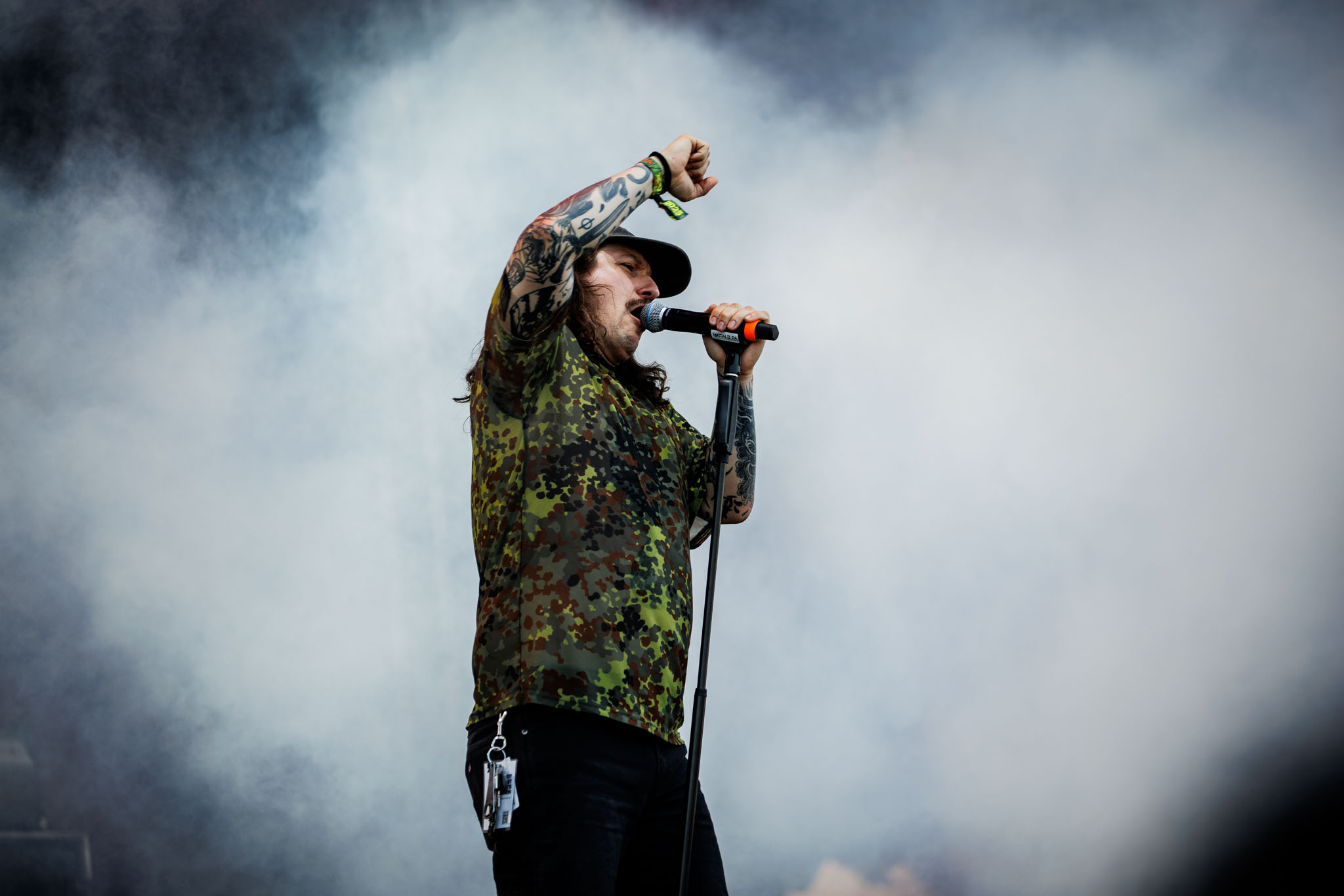 Bild vom Liveauftritt der Band Baest beim Summer Breeze 2025