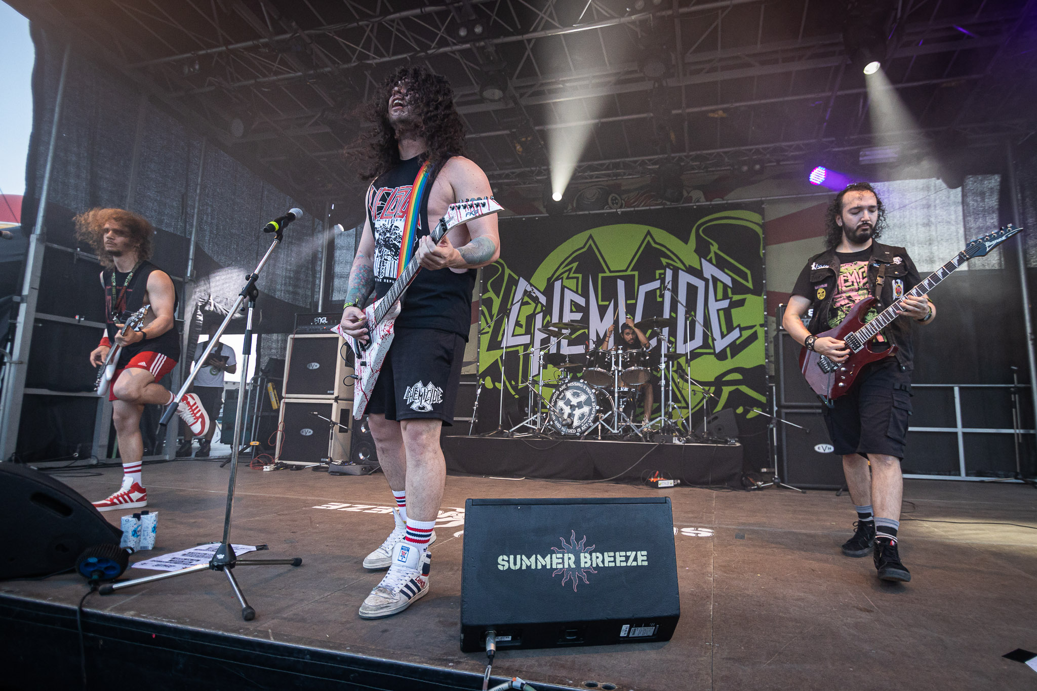 Bild vom Liveauftritt der Band Chemicide beim Summer Breeze 2025