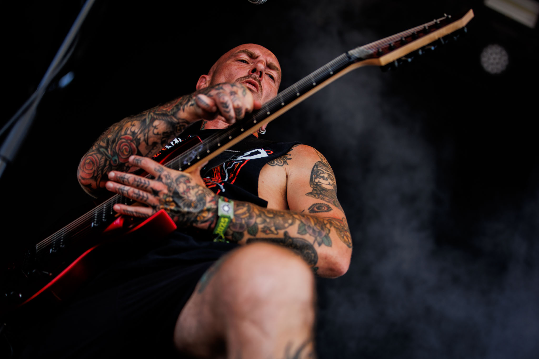 Bild vom Liveauftritt der Band Coffin Feeder beim Summer Breeze 2025