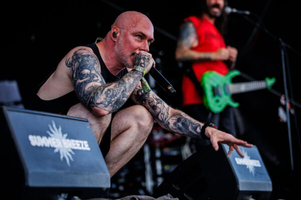 Bild vom Liveauftritt der Band Coffin Feeder beim Summer Breeze 2025