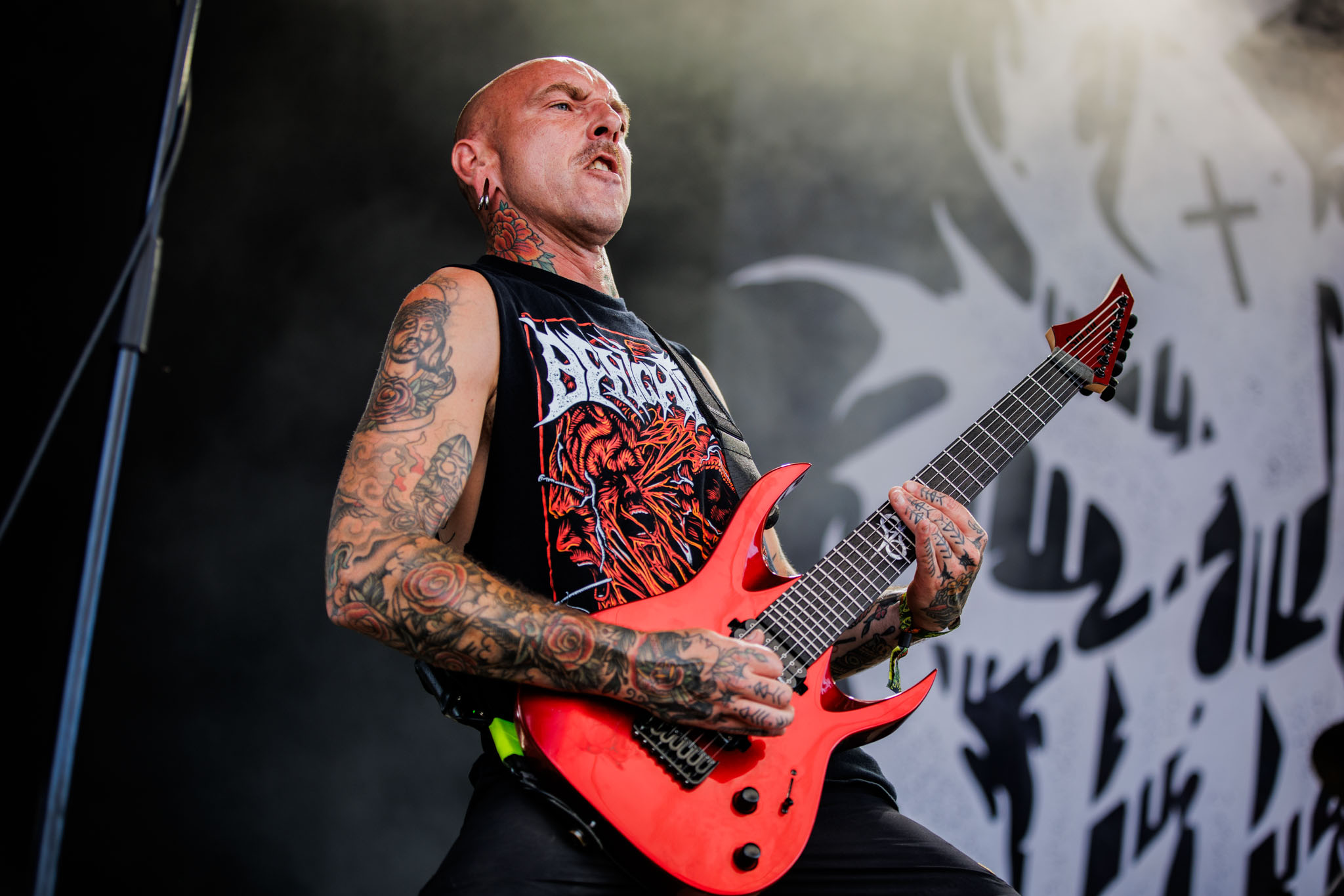 Bild vom Liveauftritt der Band Coffin Feeder beim Summer Breeze 2025