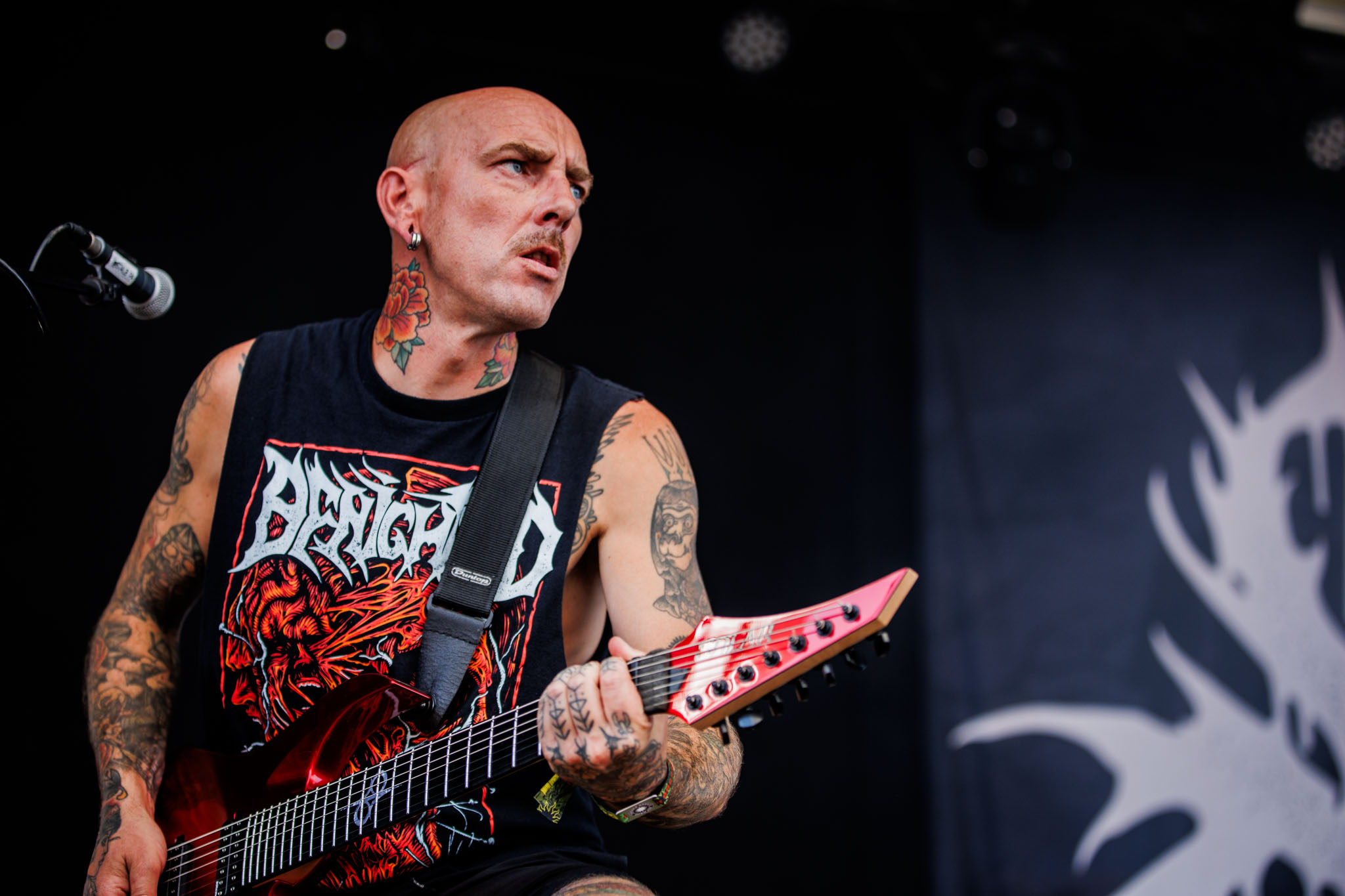 Bild vom Liveauftritt der Band Coffin Feeder beim Summer Breeze 2025