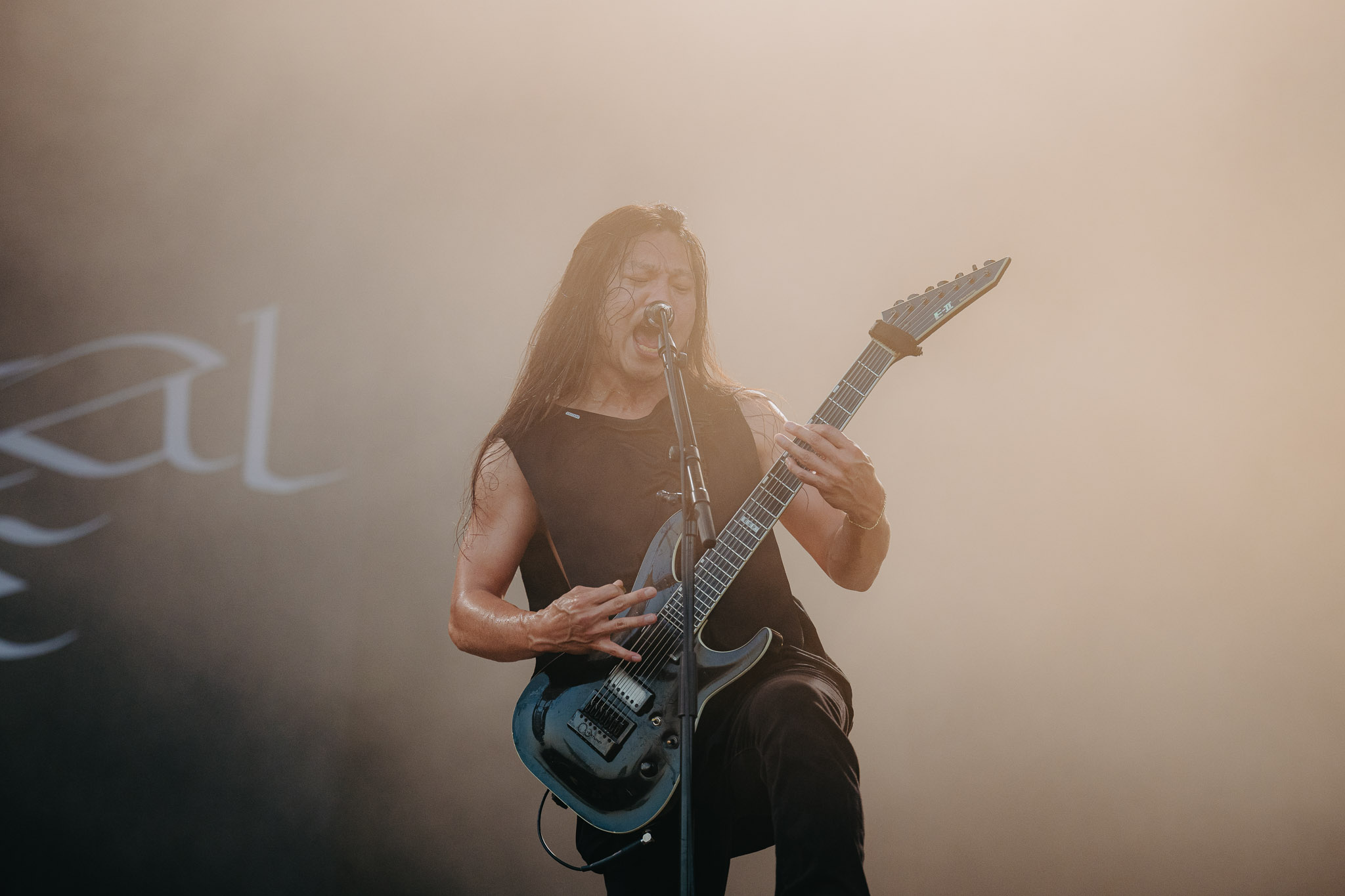 Bild vom Liveauftritt der Band Crystal Lake beim Summer Breeze 2025