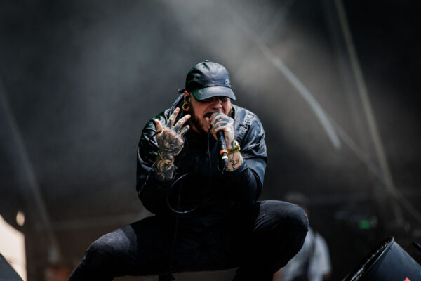 Bild vom Liveauftritt der Band Crystal Lake beim Summer Breeze 2025