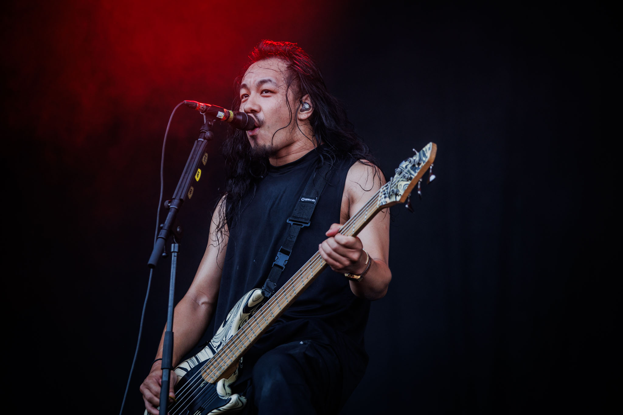 Bild vom Liveauftritt der Band Crystal Lake beim Summer Breeze 2025