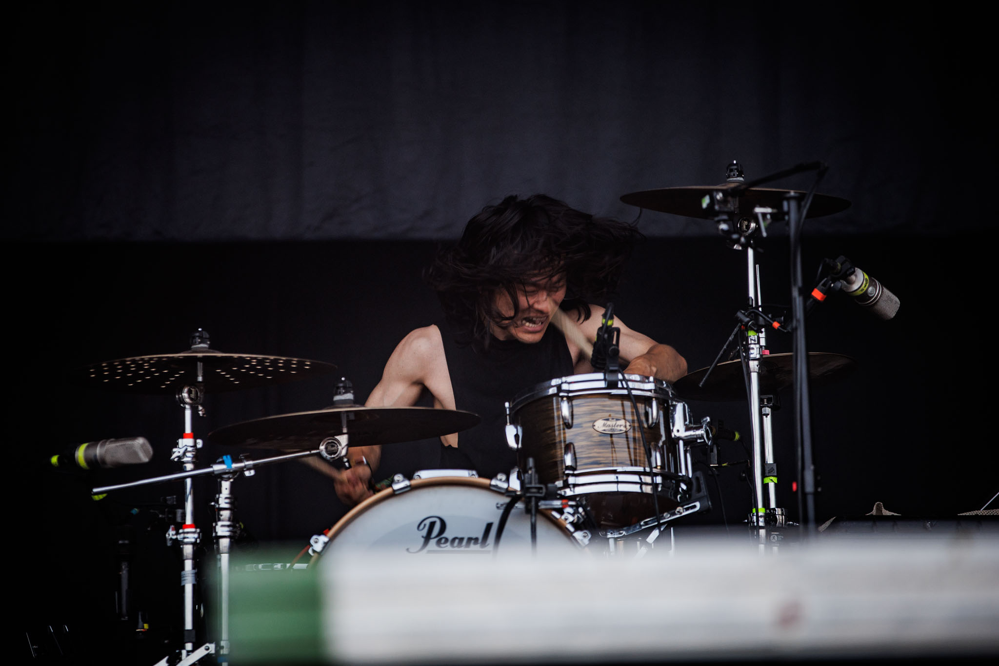 Bild vom Liveauftritt der Band Crystal Lake beim Summer Breeze 2025