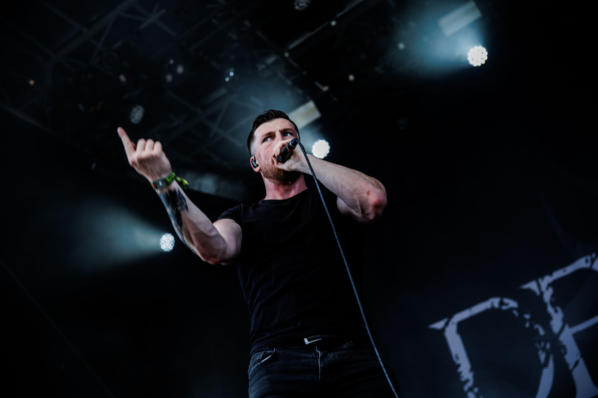 Bild vom Liveauftritt der Band Defects beim Summer Breeze 2025