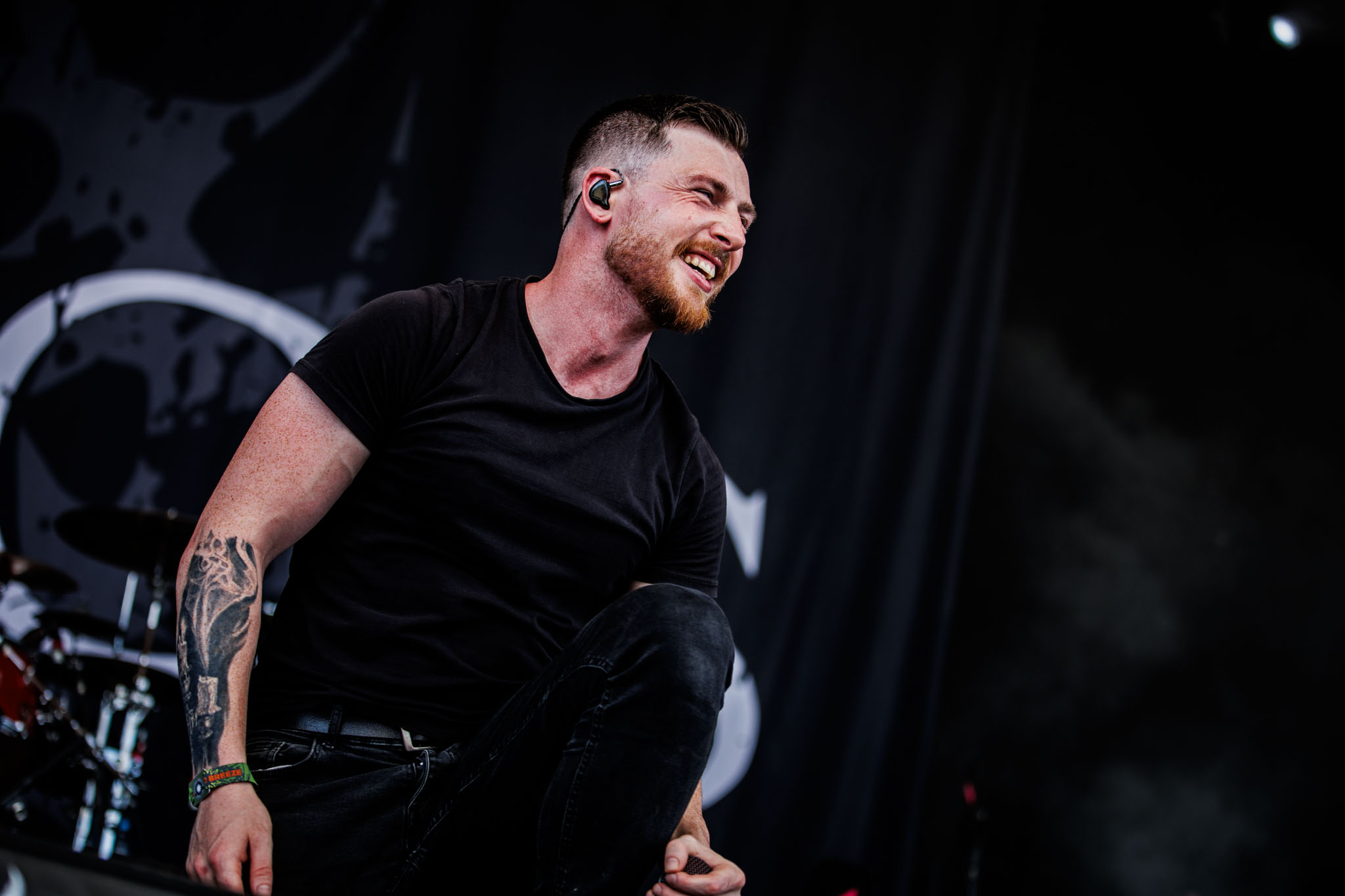 Bild vom Liveauftritt der Band Defects beim Summer Breeze 2025