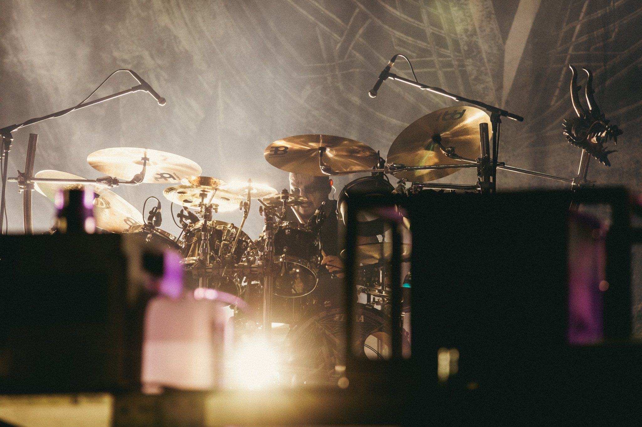 Bild vom Liveauftritt der Band Dimmu Borgir beim Summer Breeze 2025