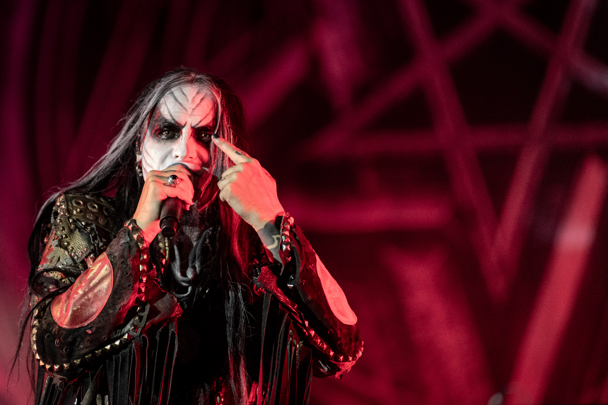 Bild vom Liveauftritt der Band Dimmu Borgir beim Summer Breeze 2025