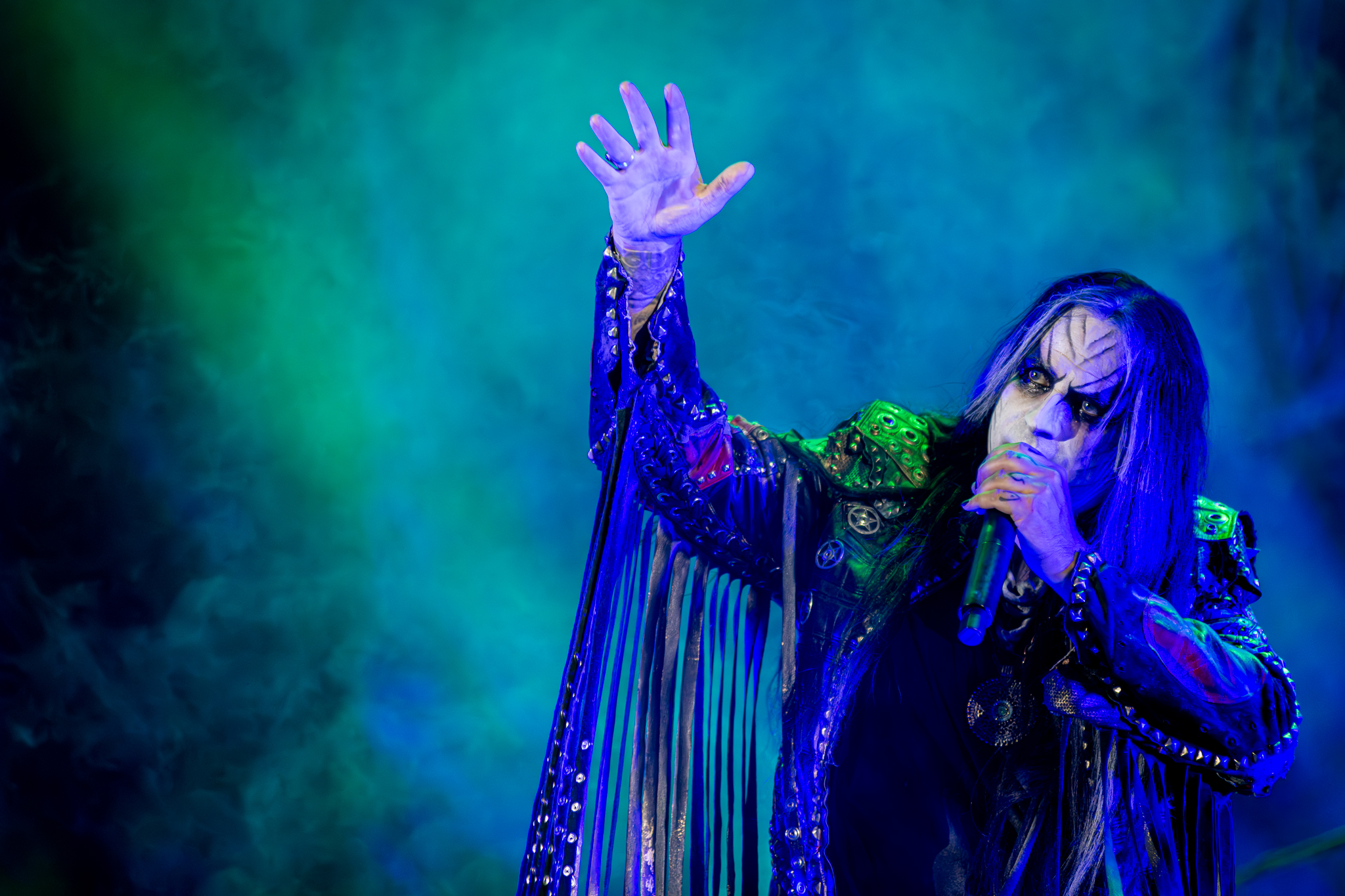 Bild vom Liveauftritt der Band Dimmu Borgir beim Summer Breeze 2025