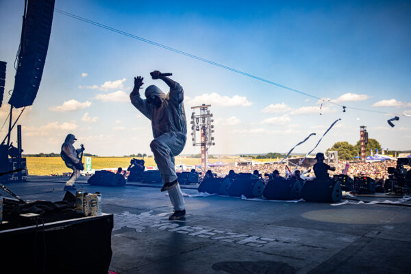 Bild vom Liveauftritt der Band Gutalax beim Summer Breeze 2025