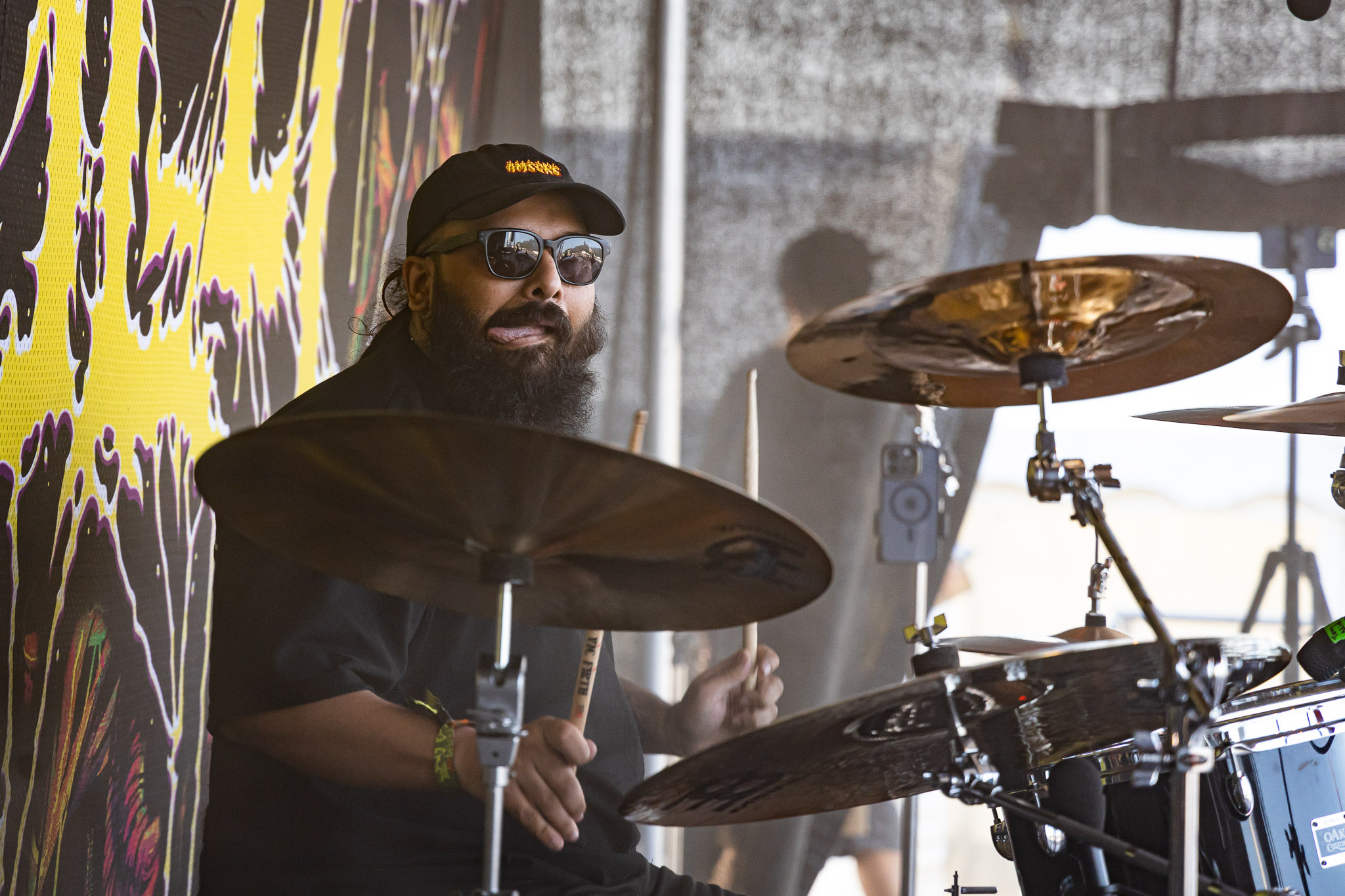 Bild vom Liveauftritt der Band Gutslit beim Summer Breeze 2025