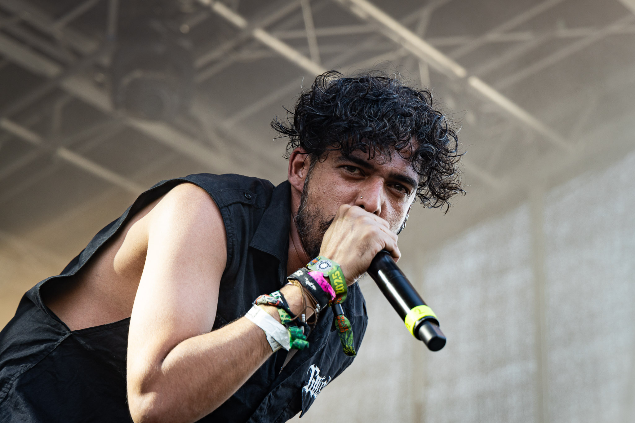 Bild vom Liveauftritt der Band Gutslit beim Summer Breeze 2025