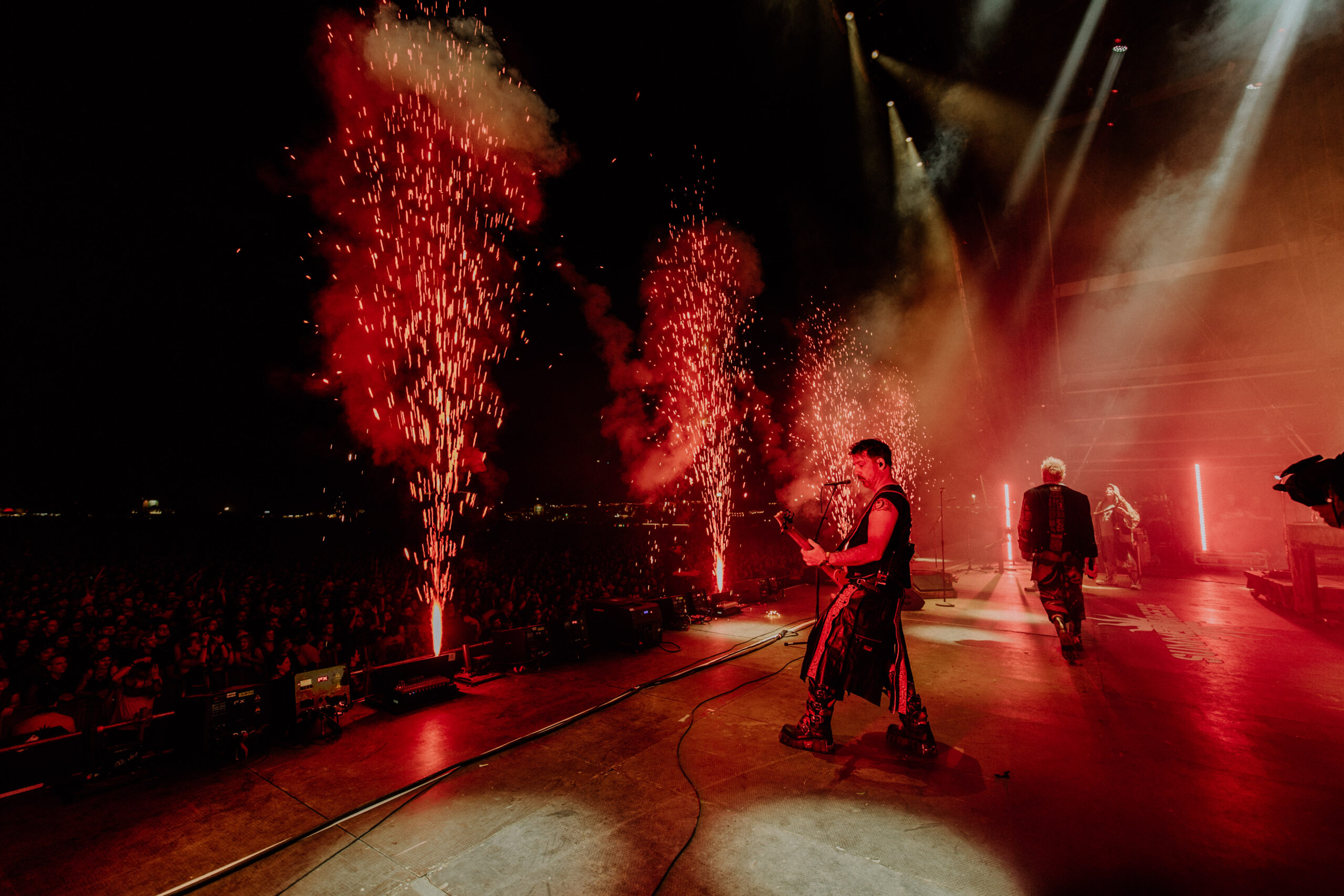 Bild vom Liveauftritt der Band In Extremo beim Summer Breeze 2025