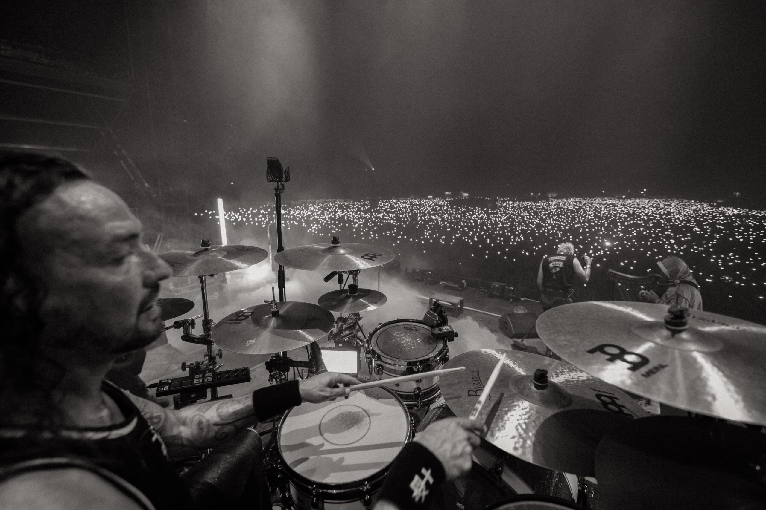 Bild vom Liveauftritt der Band In Extremo beim Summer Breeze 2025